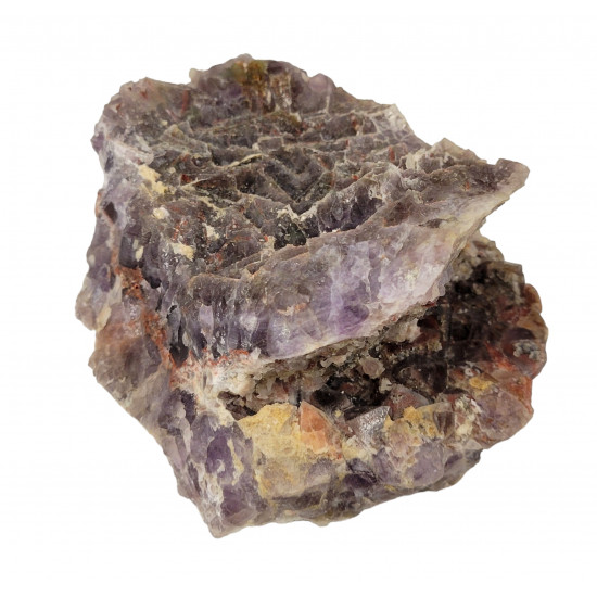 amethyst and green fluorite 