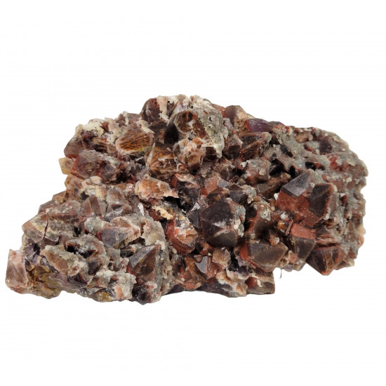 amethyst and green fluorite 