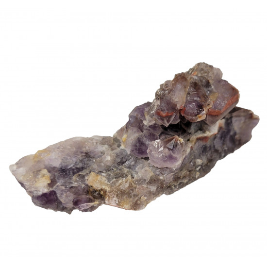 amethyst and green fluorite 