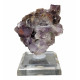 amethyst and green fluorite 