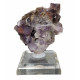 amethyst and green fluorite 