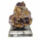 amethyst and green fluorite 