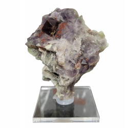 amethyste et fluorine verte