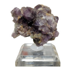 amethyste et fluorine verte