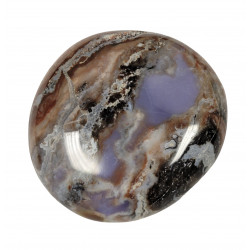 palm stone purple agate