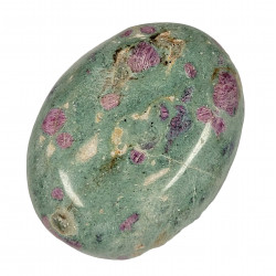 Palm stone fushite ruby