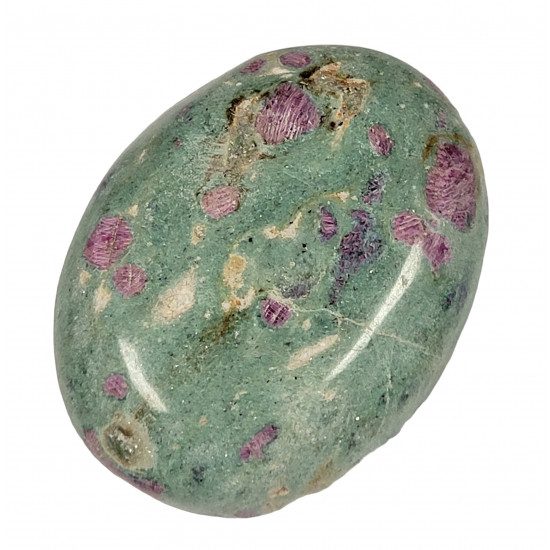 Palm stone fushite ruby