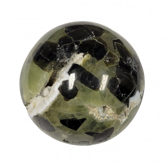 Prehnite and epidote sphere