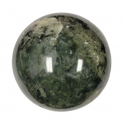 Prehnite and epidote sphere