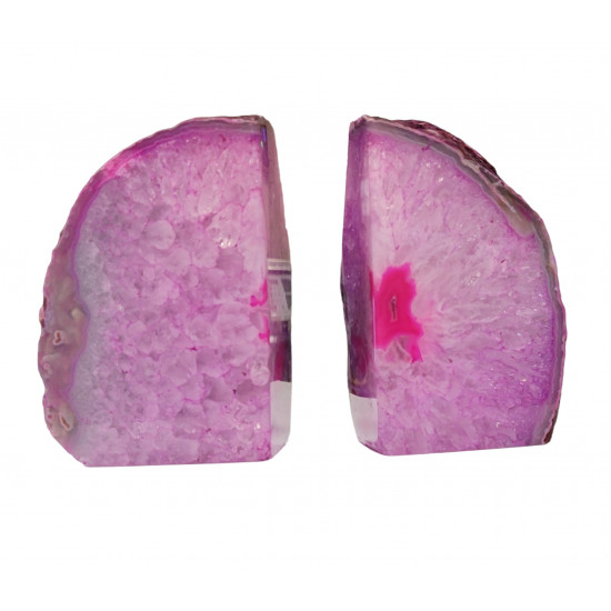 Agate Book Ends