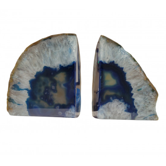 Agate Book Ends