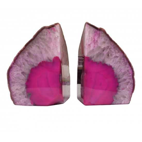 Agate Book Ends