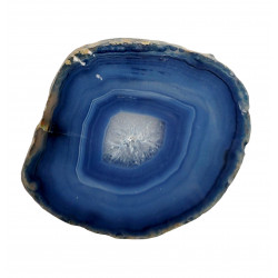 blue agate slice