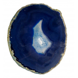 blue agate slice