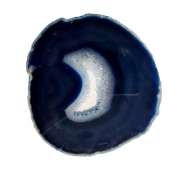 blue agate slice