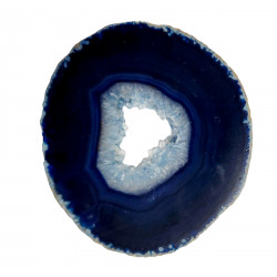 blue agate slice