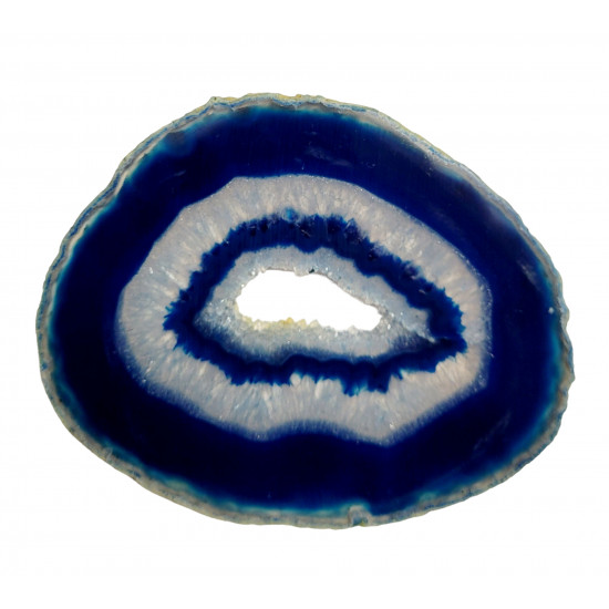blue agate slice