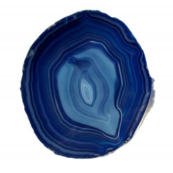 blue agate slice
