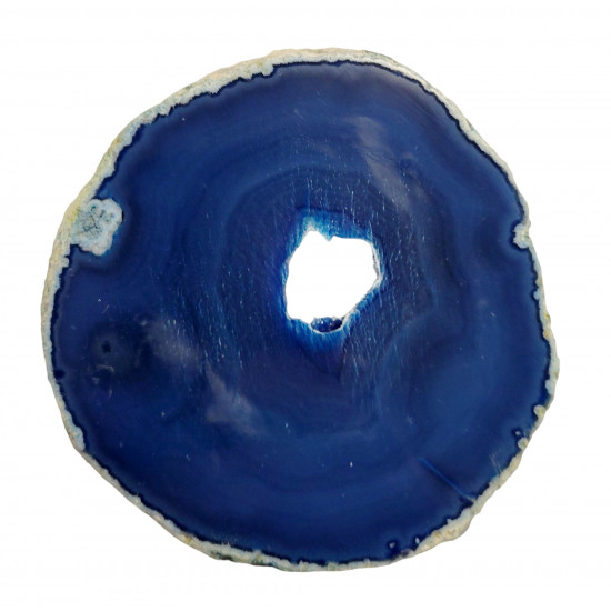 blue agate slice