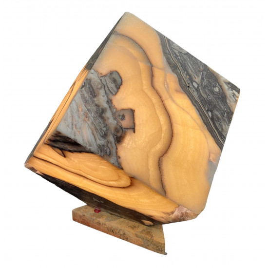 onyx lamp cube 32 cm