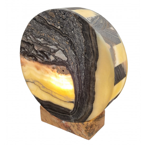 onyx lamp 34 cm
