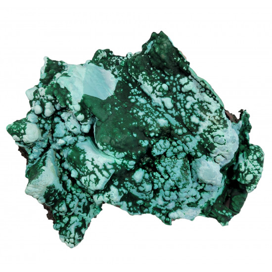 Malachite and chrysocolla