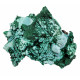 Malachite and chrysocolla
