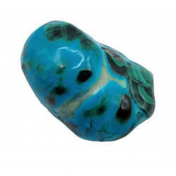 Malachite and Chrysocolla Free Form