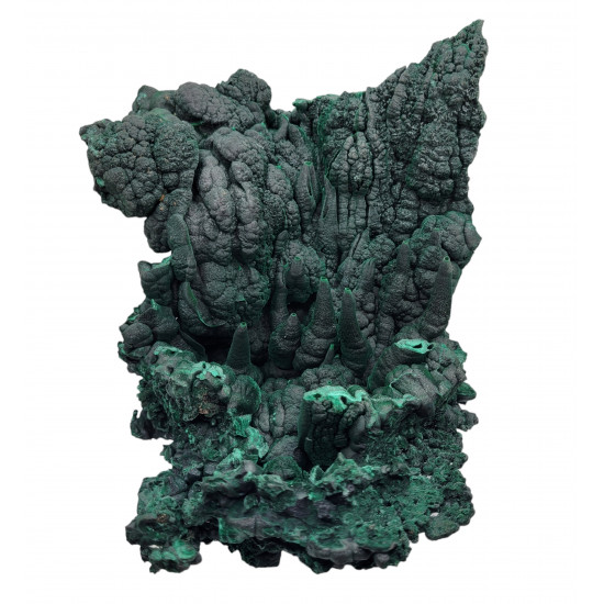 primary malachite stalactite