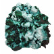 Malachite and chrysocolla