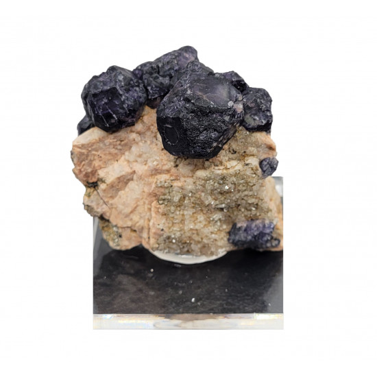 Fluorite - quartz - microcline