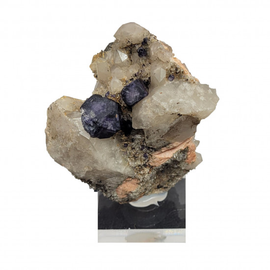 Fluorite - quartz - microcline