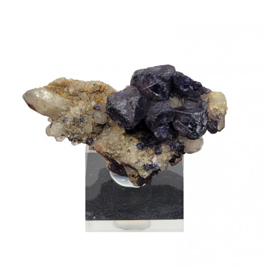 Fluorite - quartz - microcline