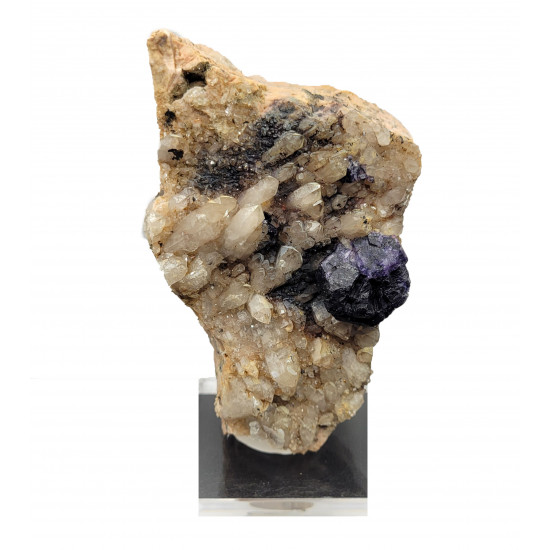 Fluorite - quartz - microcline
