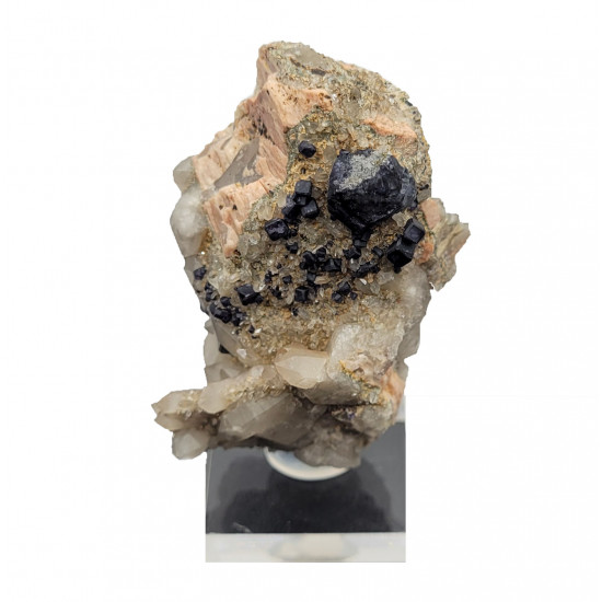 Fluorite - quartz - microcline