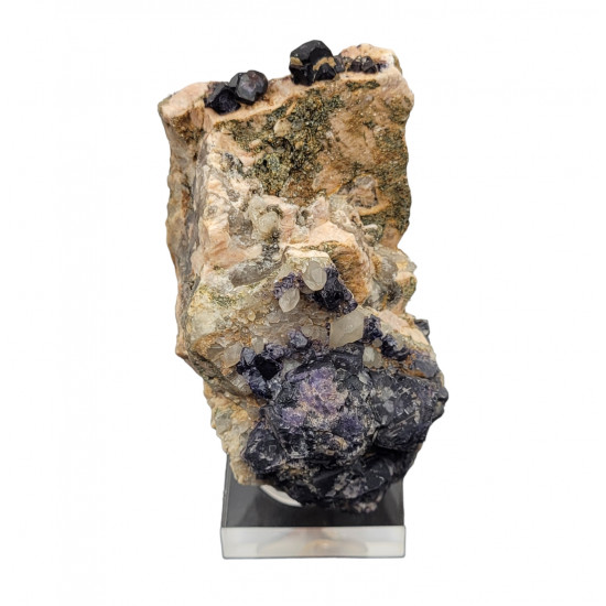 Fluorite - quartz - microcline