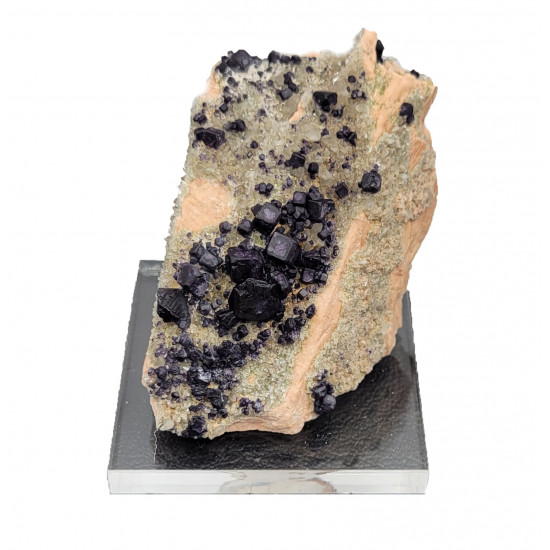 Fluorite - quartz - microcline