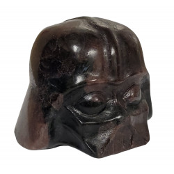 dark vador helmet anthophyllite-garnet star wars