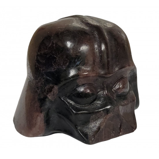dark vador helmet anthophyllite-garnet star wars