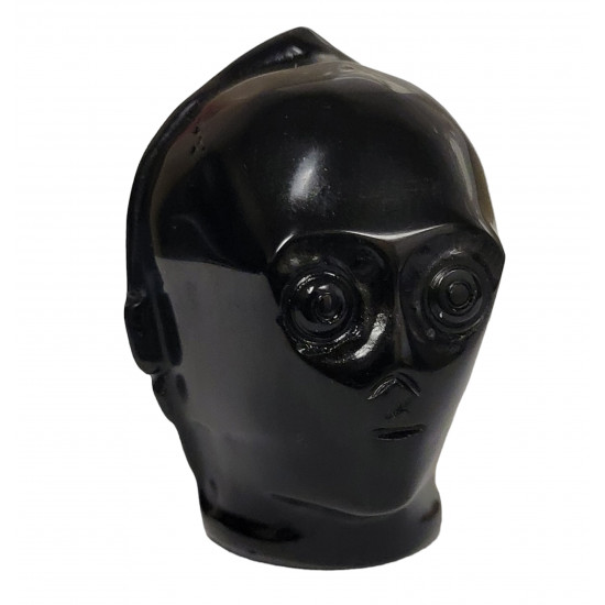 C-3PO head black onyx star wars