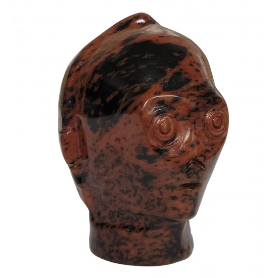 C-3PO head mahogany obsidian star wars