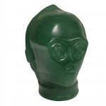 C-3PO head green aventurine star wars