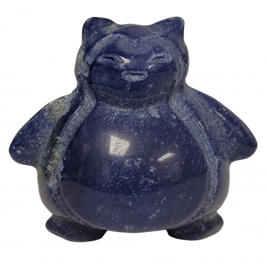 snorlax blue aventurine pokemon