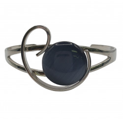 cat eye bracelet grey