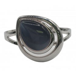 cat eye bracelet grey