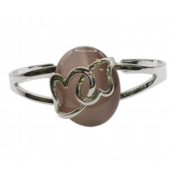 cat eye bracelet brown