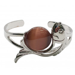 cat eye bracelet brown