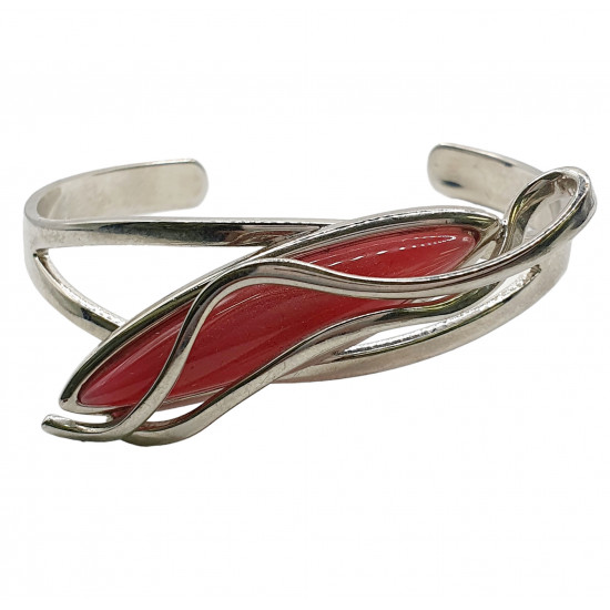 cat eye bracelet pink