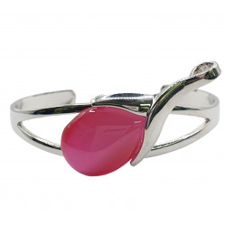 cat eye bracelet pink