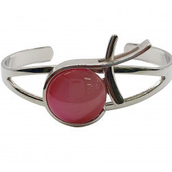 cat eye bracelet pink